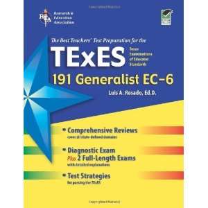  Texas TExES Generalist EC 6 (191) (TExES Teacher Certification 