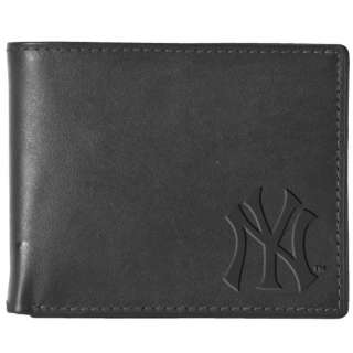 NEW YORK YANKEES MLB Black Leather Wallet NEW!  
