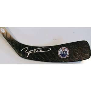 Taylor Hall Autographed Hockey Stick   Jsa Coa  Sports 
