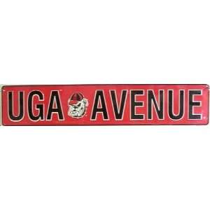   UGA Avenue University of Georgia Street Signs: Sports & Outdoors