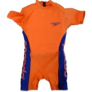    Toddler Boys Orange Speedo Polywog Swimming Suit