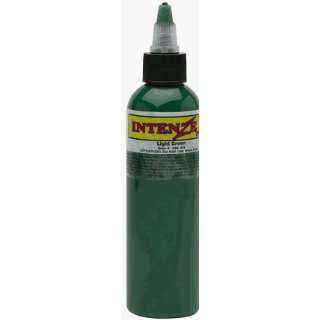   INTENZE TATTOO INK   COLOR LIGHT GREEN   2 OZ: Health & Personal Care