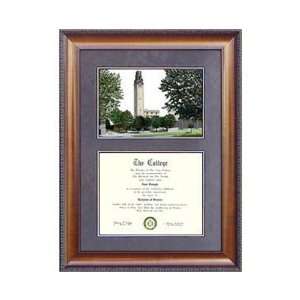  University of Detroit, Mercy Suede Mat Diploma Frame with 