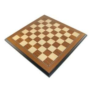  23 Mark of Westminster Presidential Chess Board   Teak and 