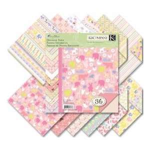 Company Simply K Itsy Bitsy Double Sided Paper Pad 8.5X8.5 Baby 