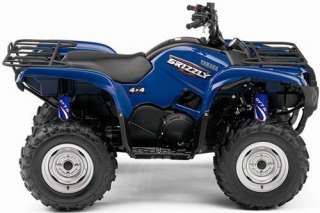 BLUE FLAME Shock Covers Yamaha Grizzly 350 400 450 660  