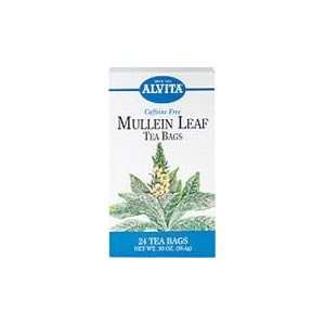 Mullein Leaf Tea 24 Mullein Leaf Tea Bags:  Grocery 