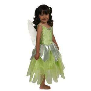   Fairy Green Girls Costume Dress Up Halloween 