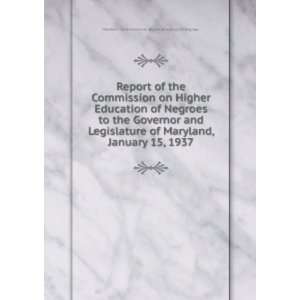  Report of the Commission on Higher Education of Negroes to 