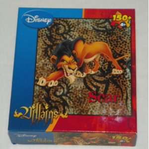  Disney Villains   Lion King SCAR   150 Pc. Jigsaw Puzzle 
