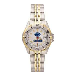   Nittany Lions Womens Brushed Chrome All Star Watch
