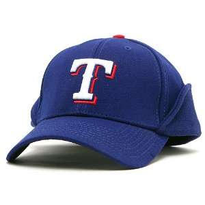 Texas Rangers Authentic Downflap Game Cap W/2011 World Series Patch 