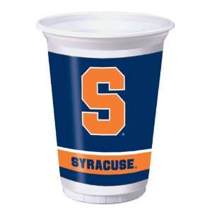    Syracuse University Plastic Beverage Cups   20 Oz Toys & Games