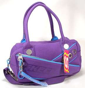 Ladies Skechers Purple Fabric Purse / Bag NEW w/ Tags  