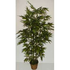  7 Bamboo Tree on Real Green Bamboo Wood SOLD OUT