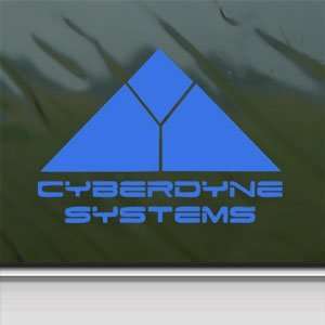  CYBERDYNE SYSTEMS Blue Decal SKYNET TERMINATOR Car Blue 