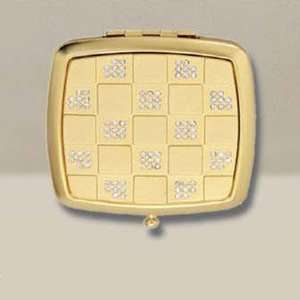  Rucci Acrylic Square Gold with Stones Mirror Health 