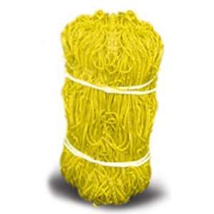  Official Size Soccer Net 8 X 24 X 4 X 10 PAIR YELLOW NET 8 