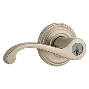  KWIKSET SIGNATURE Commonwealth Keyed Entry Lever in Satin 