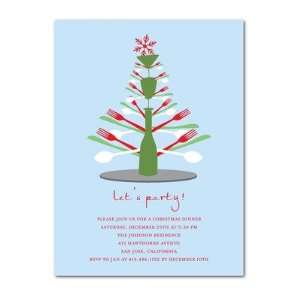  Holiday Party Invitations   Tableware Tree By Magnolia 