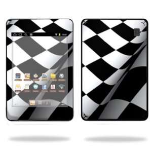   for Velocity Micro Cruz T408 Tablet Skins Checkered Flag: Electronics