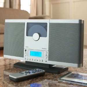  NEW Slim Profile BROOKSTONE CD Player with Digital AM/FM 