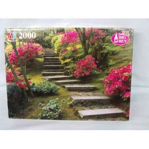 Big Ben 2000 Piece Jigsaw Puzzle Titled, The Japanese Garden 