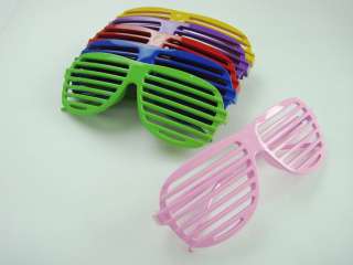 6PCS full Shutter Glasses Shades Sunglasses Club Party  