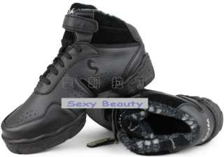 Winter Dance Jazz Hip Hop Sneakers Shoes Black  