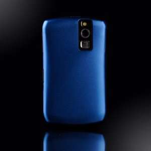 Blue Synergie silicone & metal case cover for Blackberry 