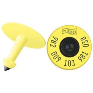  FDX EID Tags   50 ct Yellow: Pet Supplies