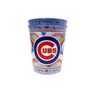  755199   Chicago Cubs 2 pk 16 oz Metallic Cups Case Pack 