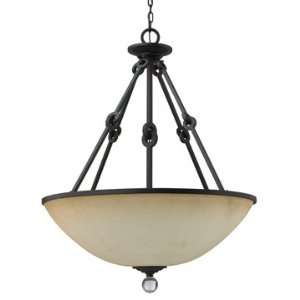   Six Light Chandelier from Cabrello Collection FR49462 Home