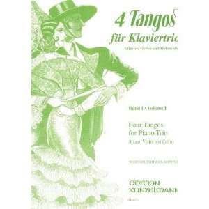  Thomas Mifune   Four Tangos for Piano Trio, Volume 1. For 