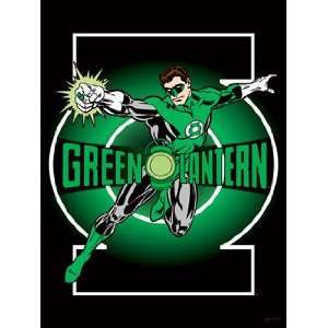  DC Comics   Green Lantern Textile Fabric Poster: Home 