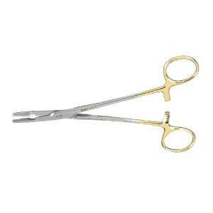 OLSEN HEGAR Needle Holder with Suture Scissors, 6 1/2, serrated jaws 