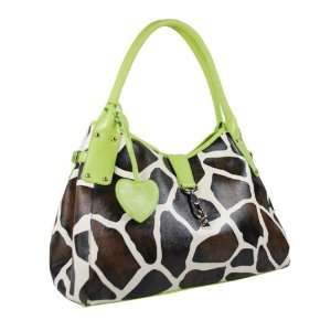  Green Women Handbag Giraffe Print Fashion New Design Hobo 