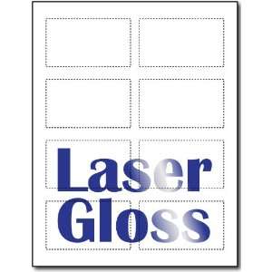 Business Cards Full Bleed Laser Gloss   25 Sheets / 200 Business Cards