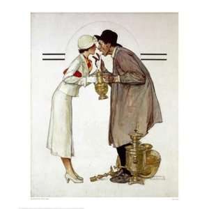 Norman Rockwell   Antique Dealer Giclee Canvas