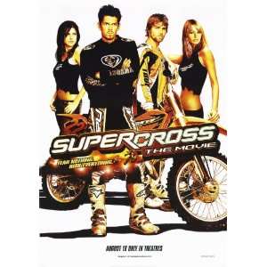  Supercross Regular Movie Poster Double Sided Original 