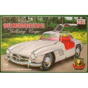  1955 Mercedes 300 SL Gullwing Coupe 1 16 Minicraft: Toys 