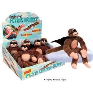  Flying Super Stretch Monkey Set of 2 Toys & Games