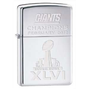   NFL Super Bowl XLVI Champions 2012 Zippo Lighter: Everything Else