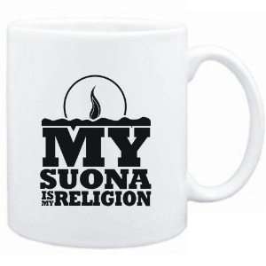  Mug White  my Suona is my religion Instruments Sports 