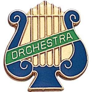  Lyre   Orchestra Lapel Pins Musical Instruments