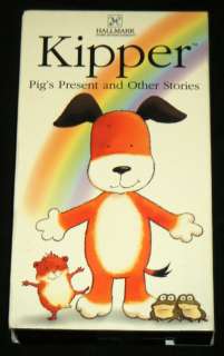 KIPPER Pigs PRESENT & Other Stories, HALLMARK VHS 1999  