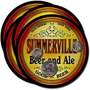  Summerville, GA Beer & Ale Coasters   4pk 