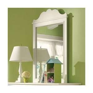  Summerhaven Scallop Top Vertical Mirror: Home & Kitchen