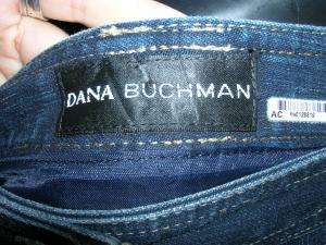 DANA BUCHMAN Dark Denim Button Skirt XXXL So cute  