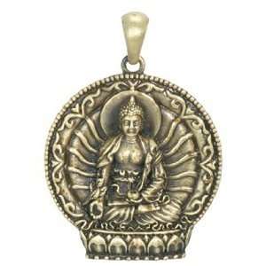 NEW Medicine Buddha Pendant   Collectible Medallion Necklace 